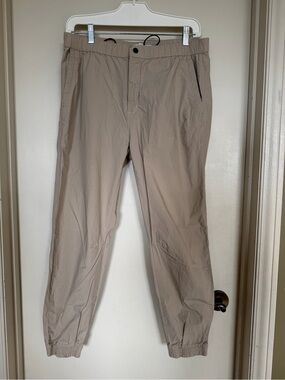 Zara DNWR Beige Utility Jogger Pants Size L